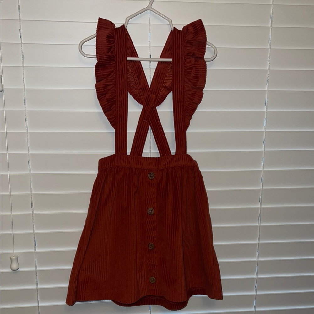 Wonder Nation Kids Dress with Ruffle Straps